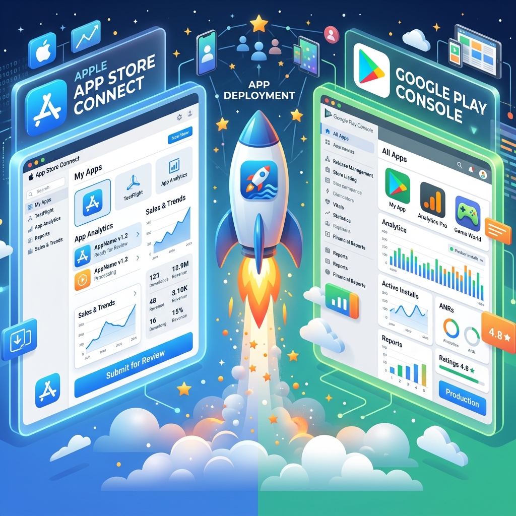 App Store Connect vs. Google Play Console: Which is Better?