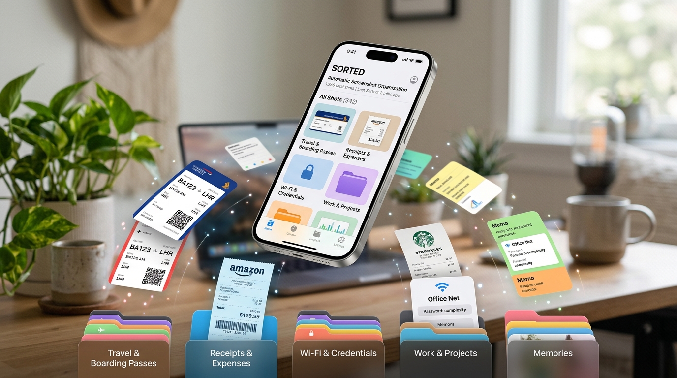 Meet Sift: The AI App That Magically Organizes Your iPhone Screenshots